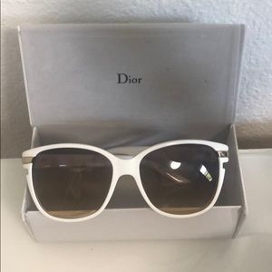 Dior white Sunglasses